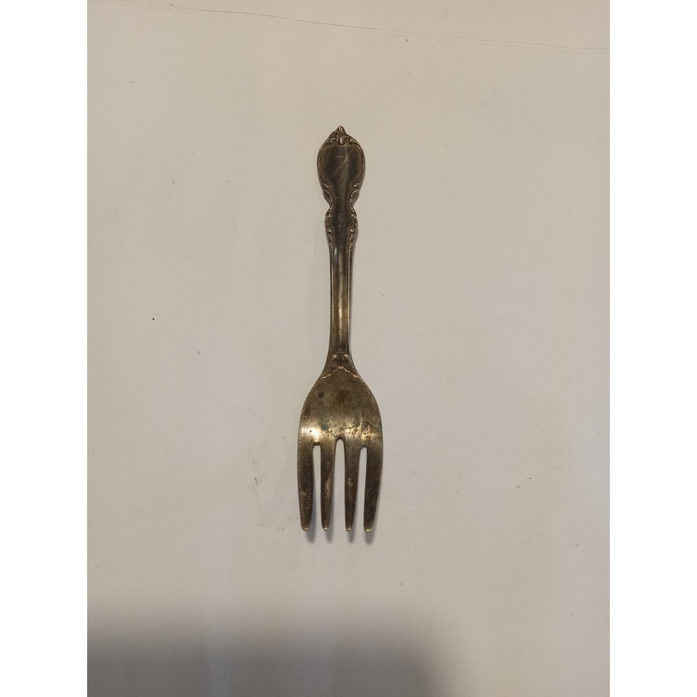 1847 Rogers Bros Reflection Silverplate childs fork Vintage Serving Piece 1959
